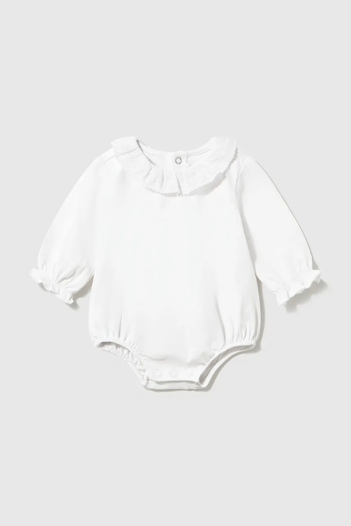 Mayoral Newborn боди для младенцев белый 2770.2N.Newborn.9BY2