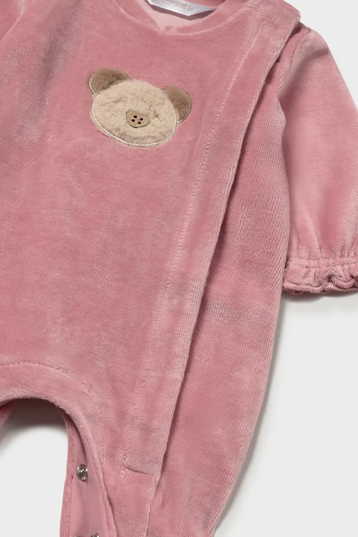 Mayoral Newborn tuta per neonati con cotone pacco da 2 rosa 2753.2F.Newborn.9BY2
