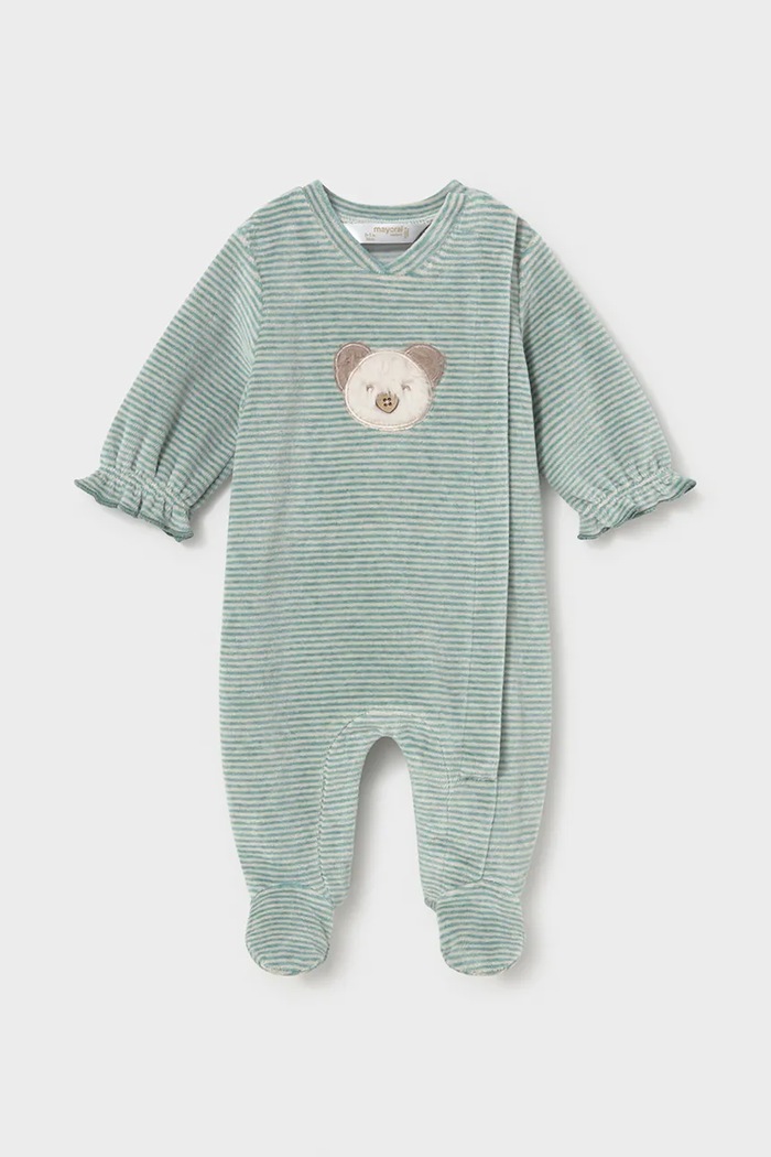 Mayoral Newborn kombinezon za bebe s pamukom 2-pack 2753.2F.Newborn.9BY2 plava AW26