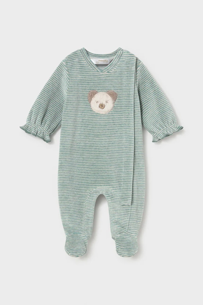 Mayoral Newborn kombinezon za bebe s pamukom 2-pack 2753.2F.Newborn.9BY2 plava AW26