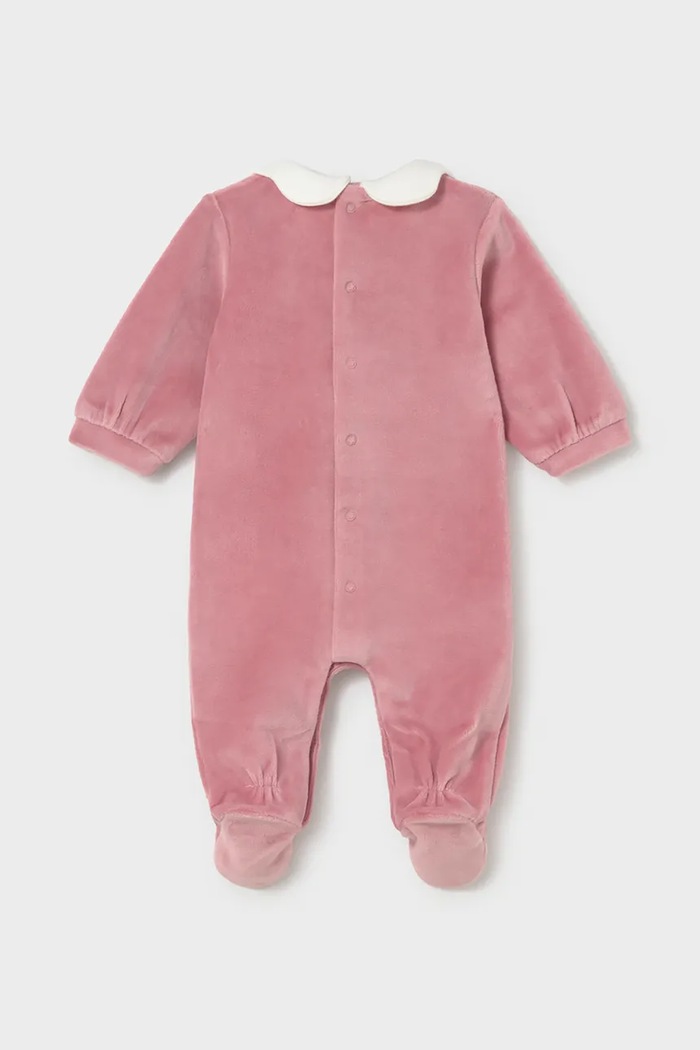Mayoral Newborn бебешки гащеризон за спане за бебе с памук 2750.2D.Newborn.9BY2 розов AW26