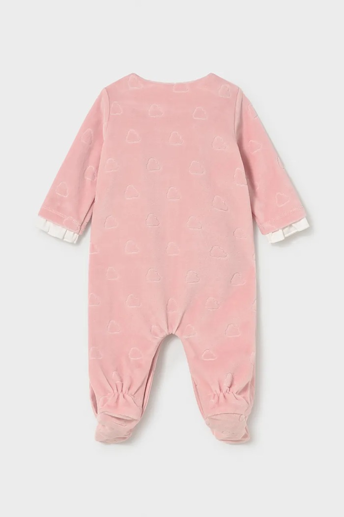 Mayoral Newborn повзунки для немовлят з бавовною 2749.2C.Newborn.9BY2 рожевий AW26