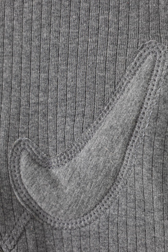 Chłopiec Nike Pajacyk niemowlęcy z bawełną 56L345 szary