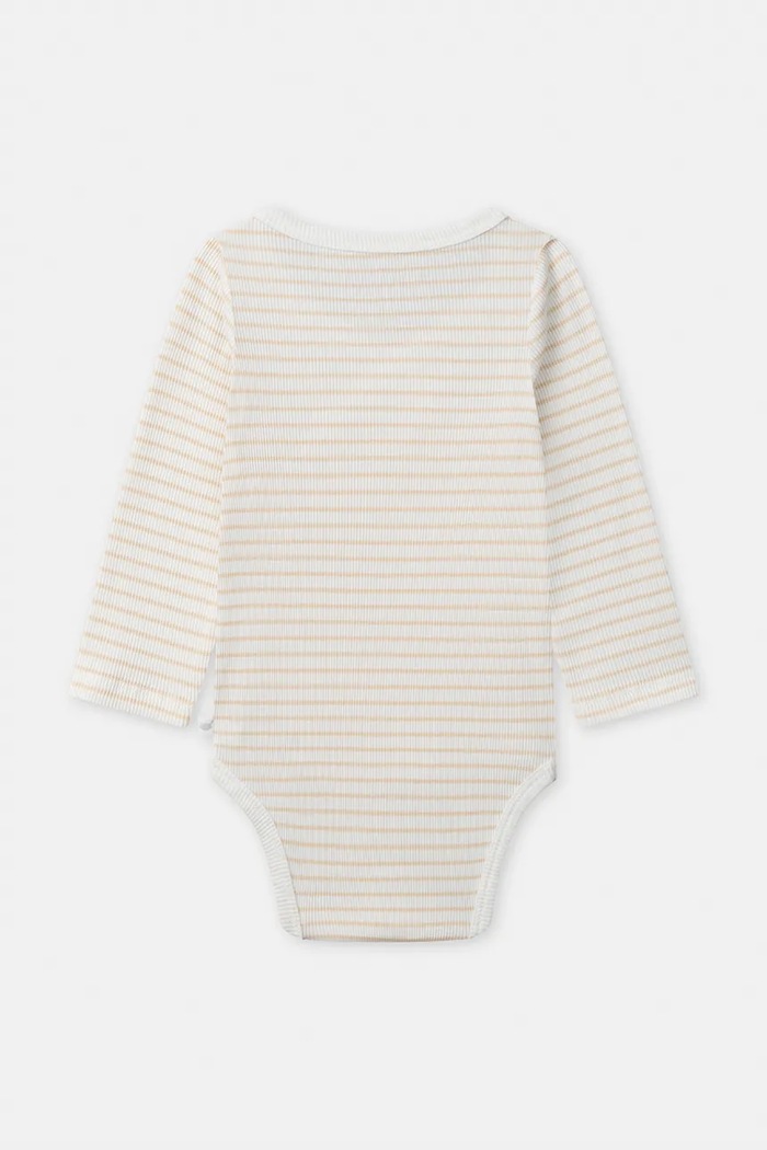 Chłopiec Sergent Major Body niemowlęce bawełniane 2-pack 26H0NMQ1BOD beżowy