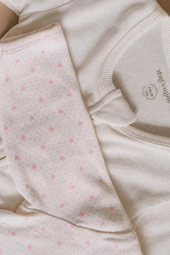 That's mine Body niemowlęce bawełniane Nalina onesie 2-pack 253148 beżowy AW26