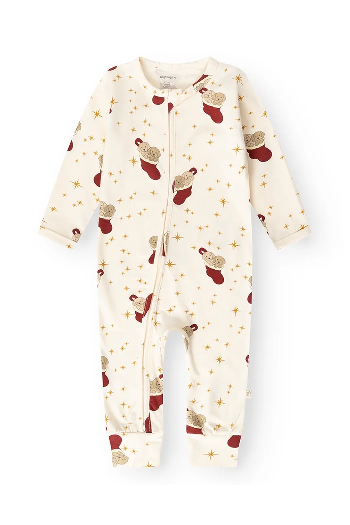 That's mine Pajacyk niemowlęcy z bawełną Elliotte onesie 008648.9BY2 beżowy AW26