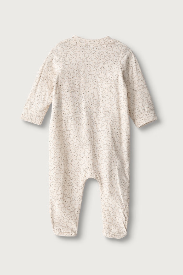 United Colors of Benetton Kombinezon za bebe s pamukom 3UMRAT01K.W.Seasonal bež AW26