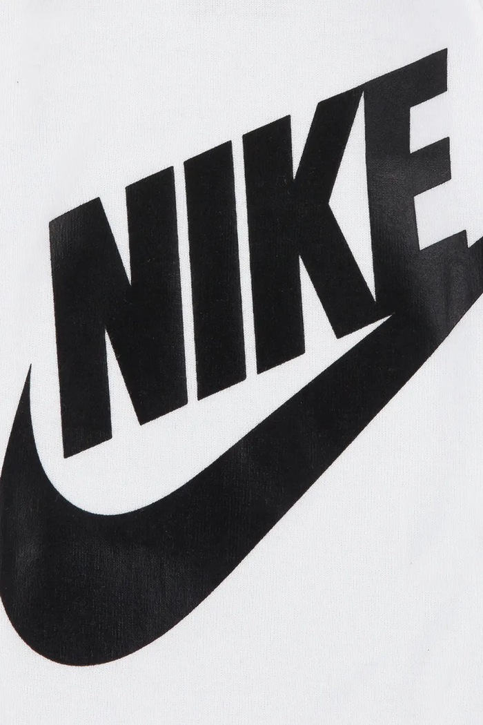Nike Body niemowlęce z bawełną MN0134 biały AW26