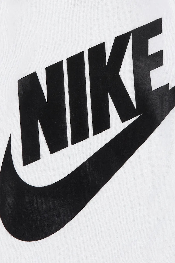 Nike Body niemowlęce z bawełną MN0134 biały AW26