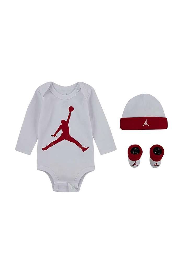Jordan Body niemowlęce z bawełną biały LJ0263