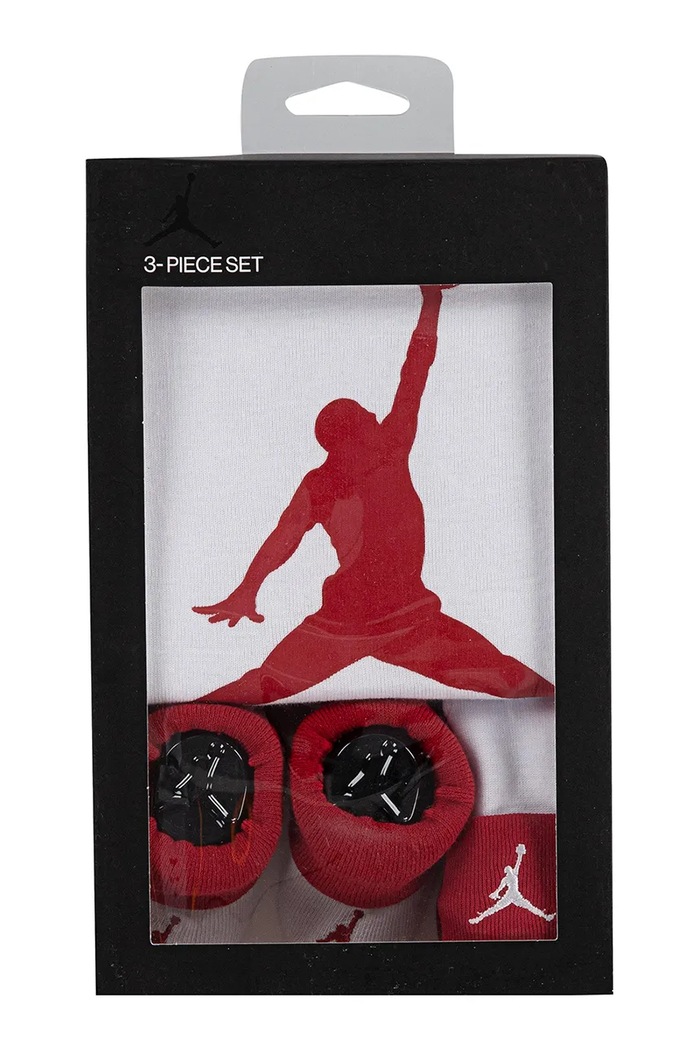 Chłopiec Jordan Body niemowlęce z bawełną LJ0263 biały
