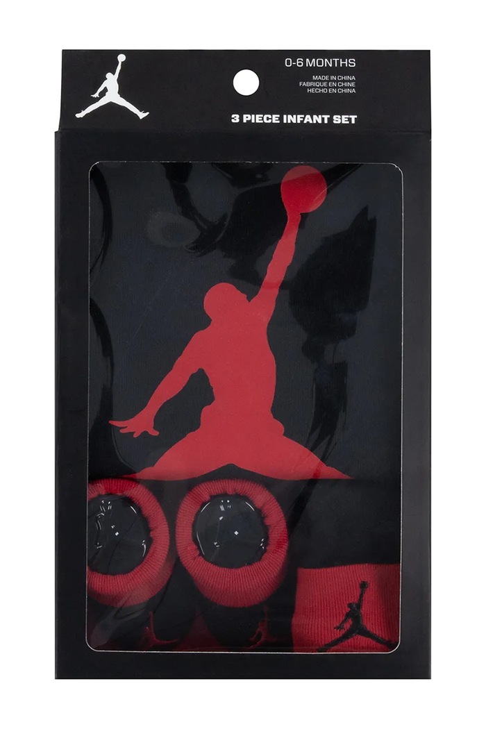 Chłopiec Jordan Body niemowlęce z bawełną LJ0263 czarny
