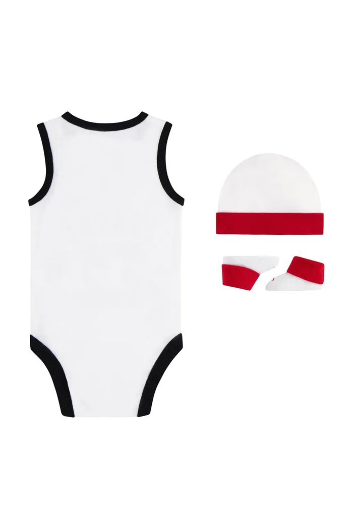 Jordan Body niemowlęce z bawełną LJ0208 biały AW26