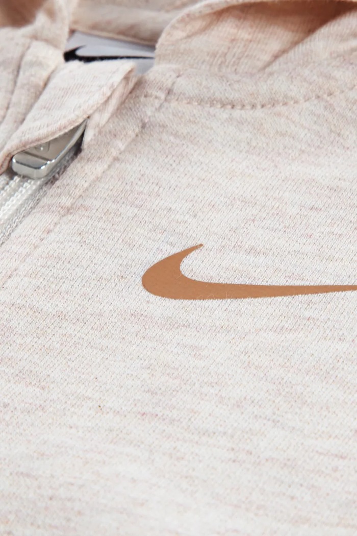 Chłopiec Nike Kombinezon niemowlęcy z bawełną 56K731 beżowy
