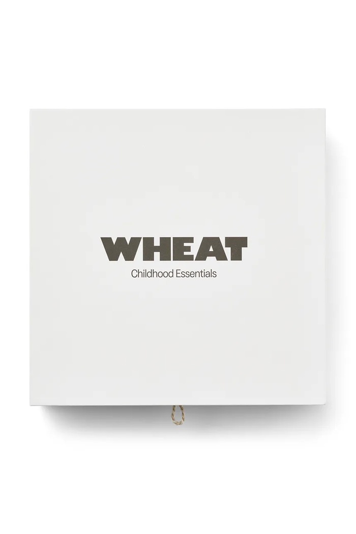 Pajacyk niemowlęcy bawełniany Wheat 3607.685.GOTS szary