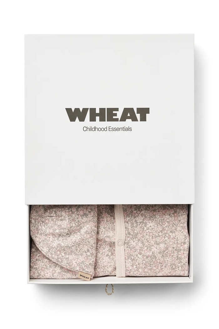 Chłopiec Wheat Śpiochy niemowlęce bawełniane 3600.121.GOTS beżowy