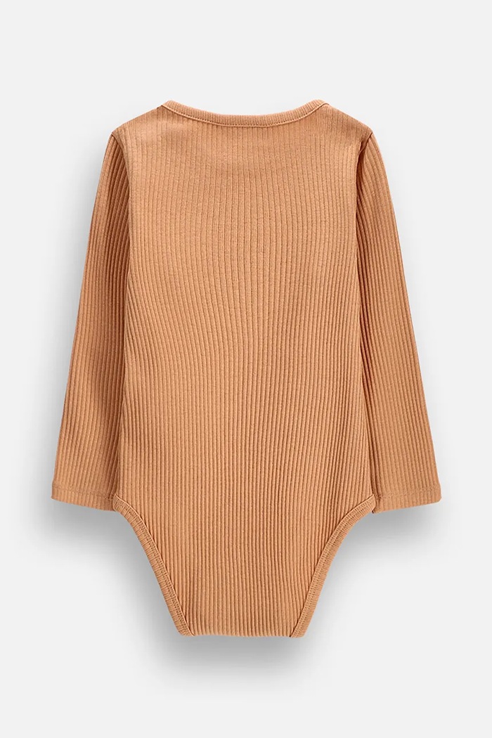Coccodrillo body kojenecké bavlněné s elastanem ZC6112101SUN béžová AW26