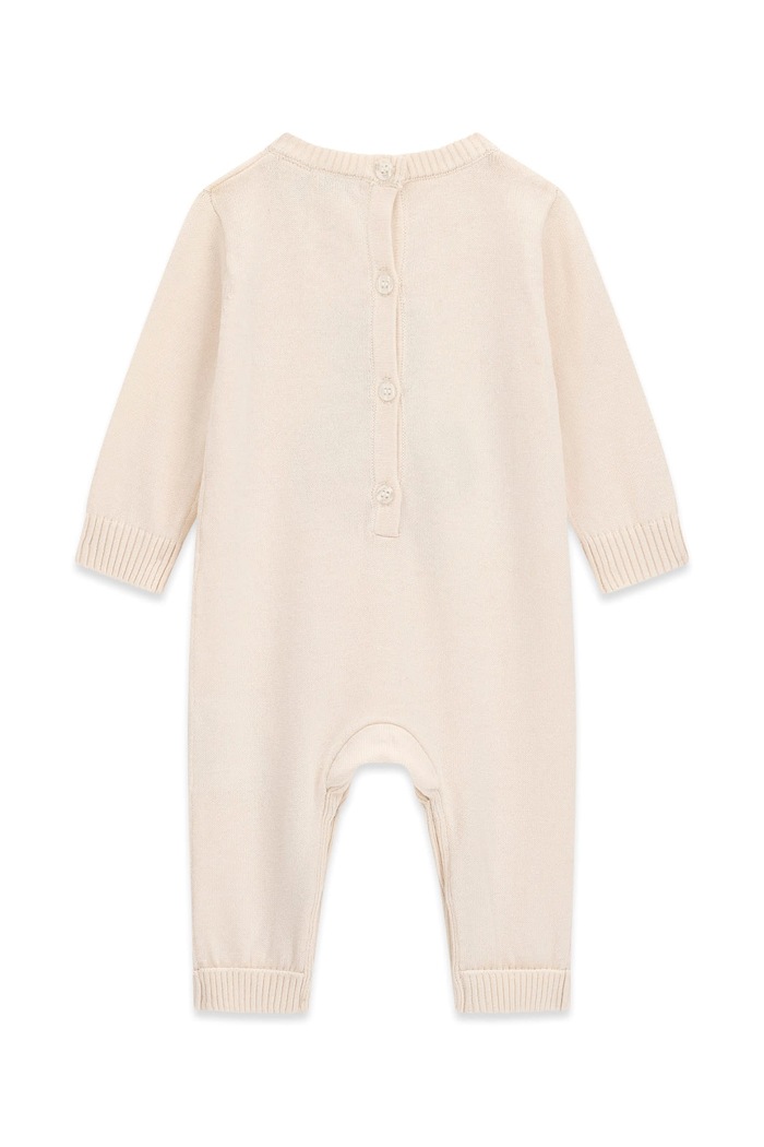 Guess Rampers niemowlęcy bawełniany H6BG04.Z1331.9BY2 beżowy AW26