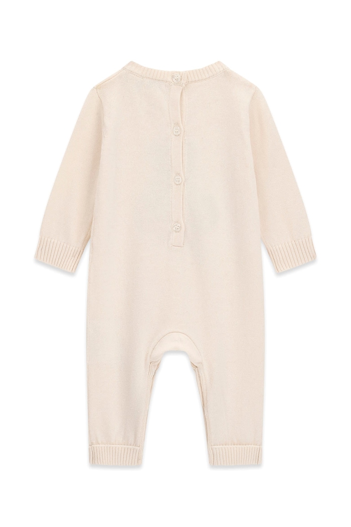 Guess Rampers niemowlęcy bawełniany H6BG04.Z1331.9BY2 beżowy AW26