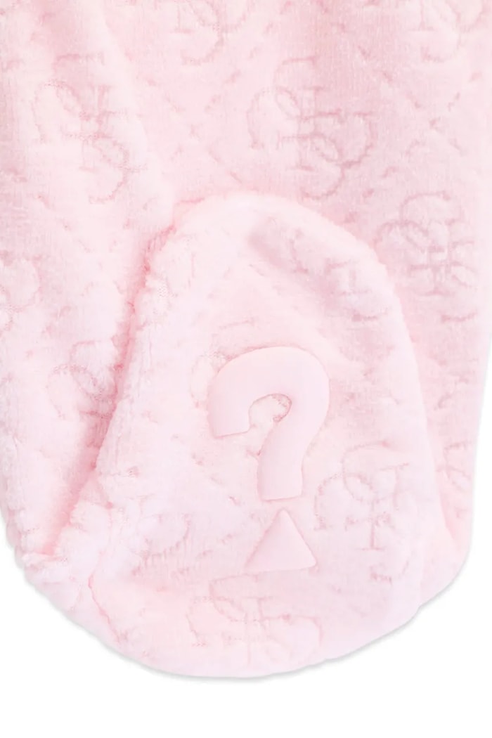 Śpiochy niemowlęce z bawełną Guess H6BG01.K6009.9BY2 różowy