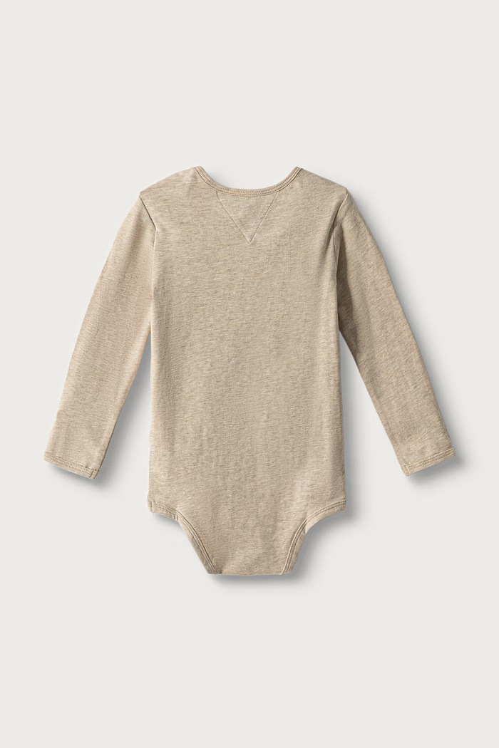 Tommy Hilfiger Pajacyk niemowlęcy bawełniany z elastanem KN0KN02317.9BY2