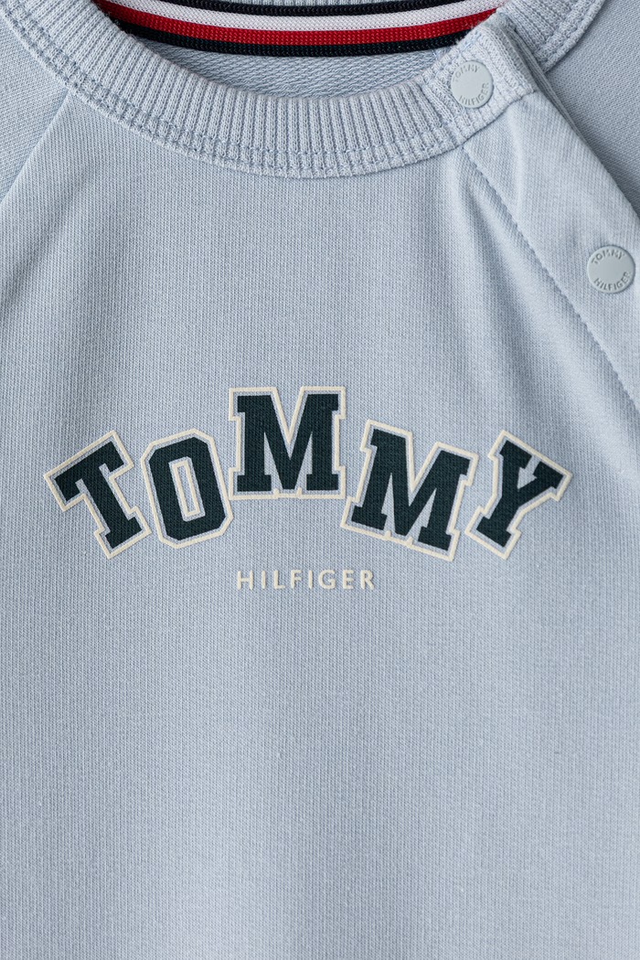 CHLAPEC Tommy Hilfiger dupačky kojenecké bavlněné s elastanem KN0KN02347.9BY2 modrá