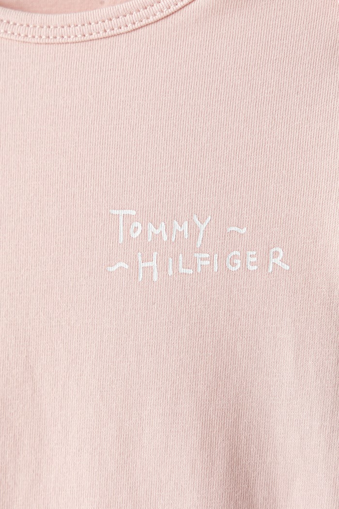 Tommy Hilfiger Body niemowlęce bawełniane z elastanem 3-pack KN0KN02316.9BY2