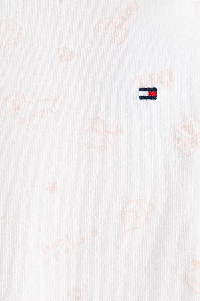 Tommy Hilfiger Body niemowlęce bawełniane z elastanem 3-pack KN0KN02316.9BY2