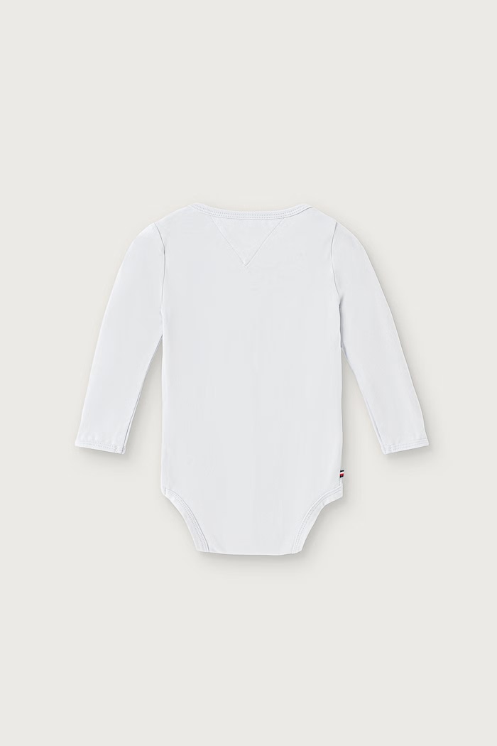 Tommy Hilfiger Body pentru bebeluși din bumbac cu elastan pachet de 3 KN0KN02316.9BY2