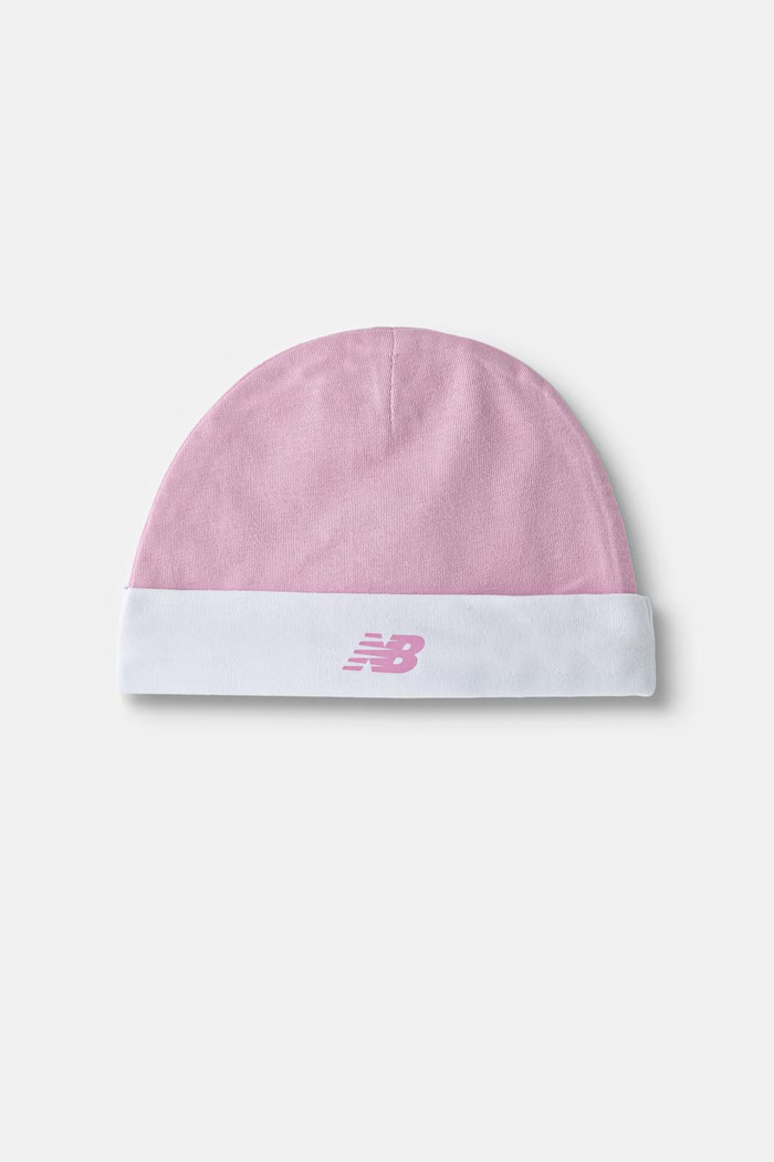 New Balance body pentru bebeluși din bumbac LAKB0106 roz AW26