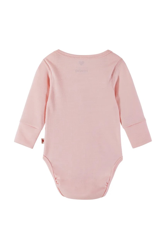 Reima body dziecięce z wełny merino Utu 5200069D.99KK różowy AW26