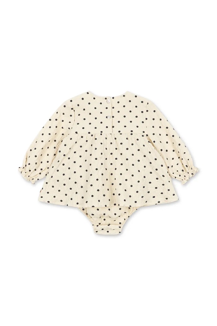Konges Sløjd Body dziecięce ELIN ROMPER GOTS KS105981.9BY2 biały AW26