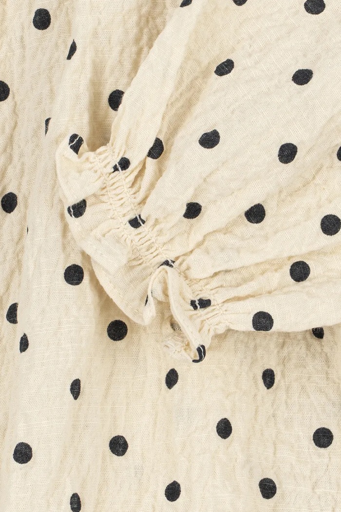 Body pentru copii ELIN ROMPER GOTS Konges Sløjd alb KS105981.9BY2