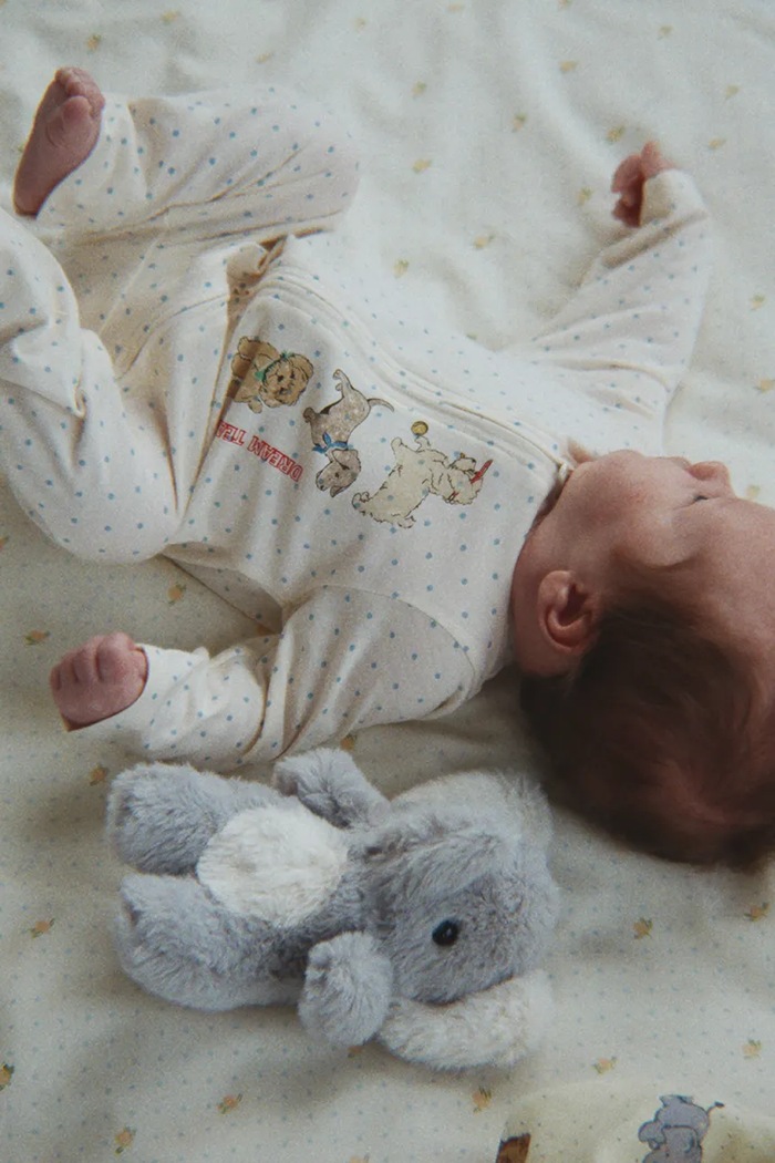 Konges Sløjd overal detský bavlnený GIO ZIP ONESIE GOTS biela KS106033.9BY2