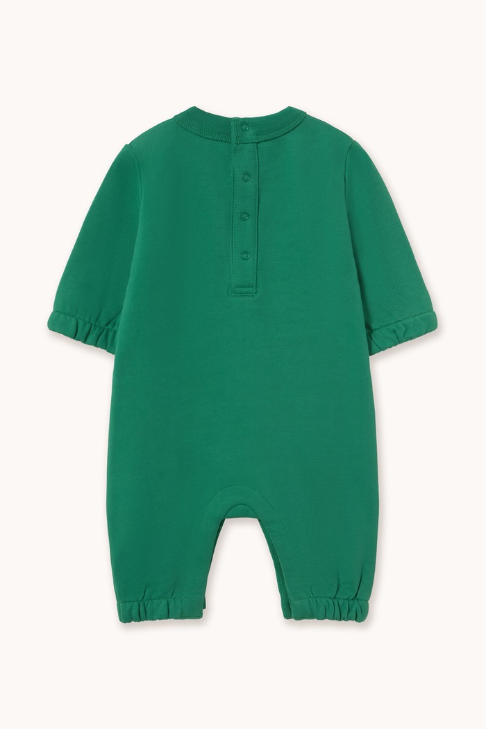 Tinycottons Pajacyk niemowlęcy bawełniany DOG GRAPHIC ONE-PIECE AW26.428 zielony AW26