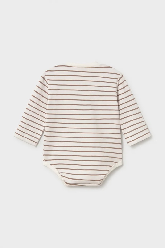Момче Mayoral Newborn боди за деца с памук 2 броя 2774.2A.Newborn.9BY2 бежов