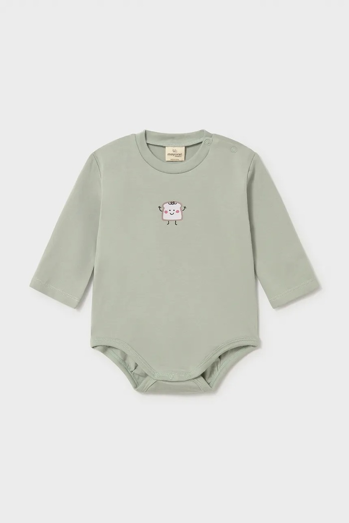 Mayoral Newborn боді дитяче з бавовною 2 шт. 2774.2A.Newborn.9BY2 зелений AW26