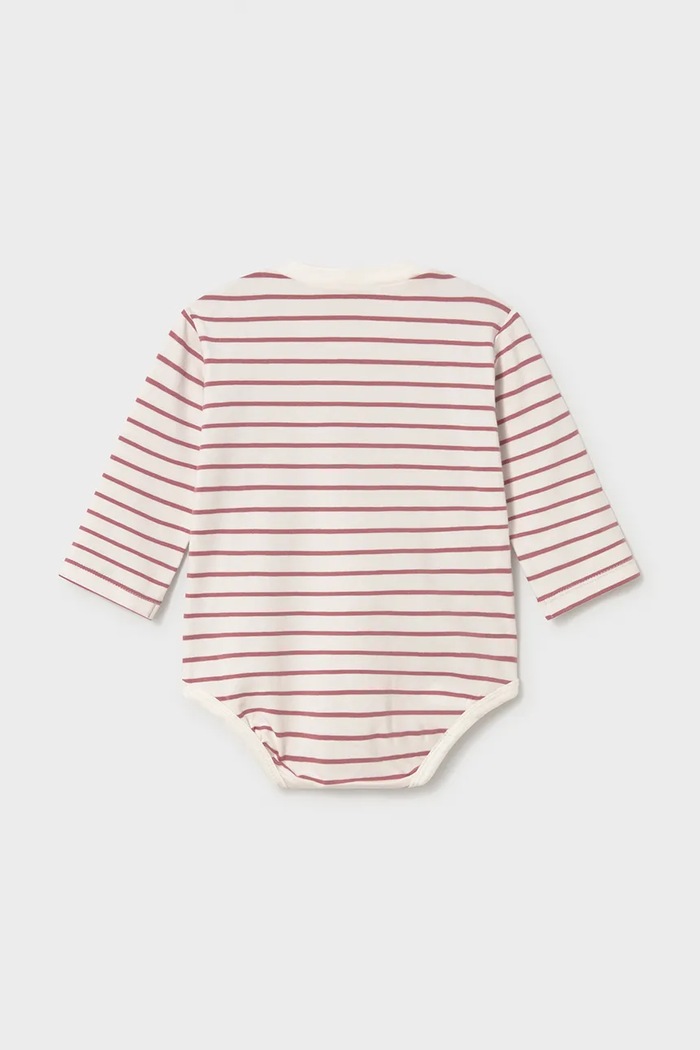 Хлопчик Mayoral Newborn боді дитяче з бавовною 2 шт. 2774.2A.Newborn.9BY2 рожевий