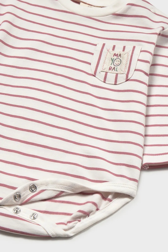 Mayoral Newborn боді дитяче з бавовною 2 шт. рожевий 2774.2A.Newborn.9BY2