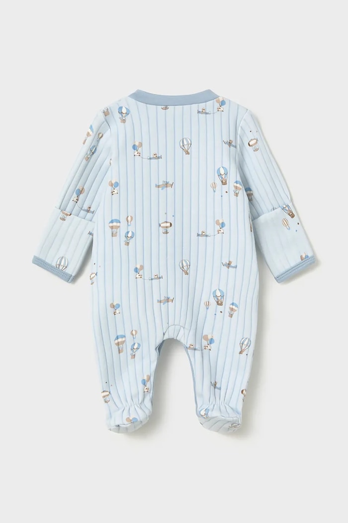 Mayoral Newborn Повзунки для немовлят з бавовною 2768.1H.Newborn.9BY2 блакитний AW26
