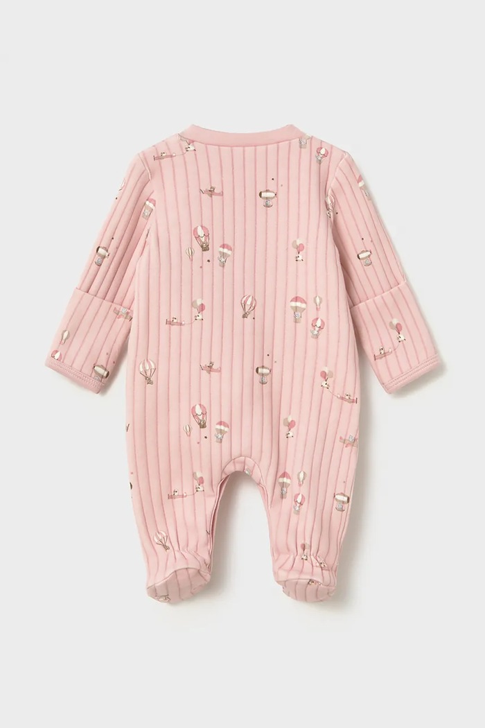 Mayoral Newborn kombinezon za bebe s pamukom 2768.1H.Newborn.9BY2 roza AW26