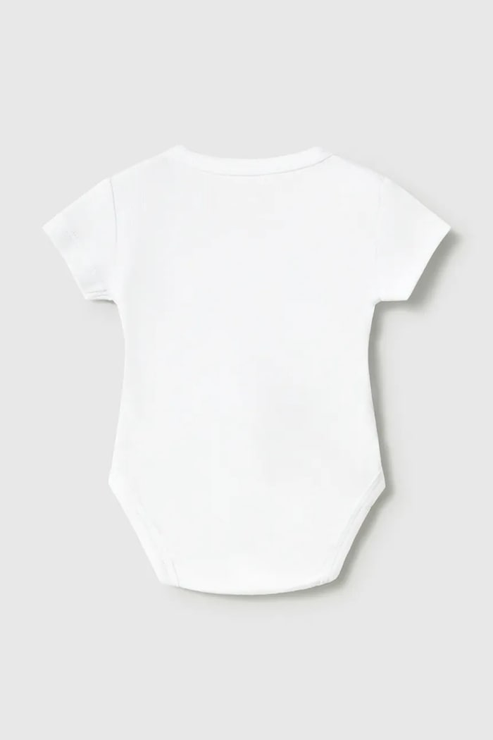 Mayoral Newborn боди для детей из хлопка 2703.1C.Newborn.9BY2 белый AW26