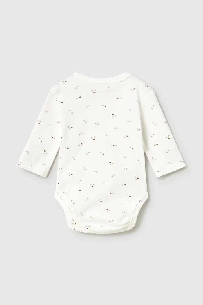 Mayoral Newborn боди для младенцев из хлопка 2702.1C.Newborn.9BY2 бежевый AW26