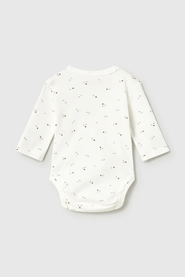Mayoral Newborn боди для младенцев из хлопка 2702.1C.Newborn.9BY2 бежевый AW26