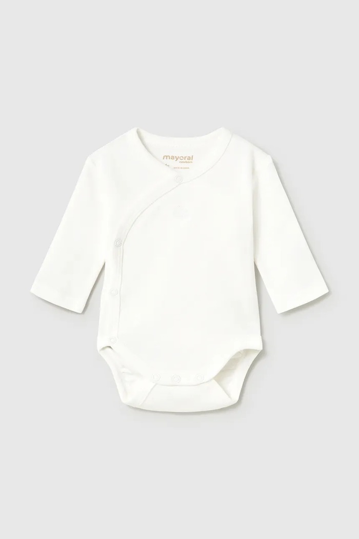 Mayoral Newborn body niemowlęce bawełniane beżowy 2702.1C.Newborn.9BY2
