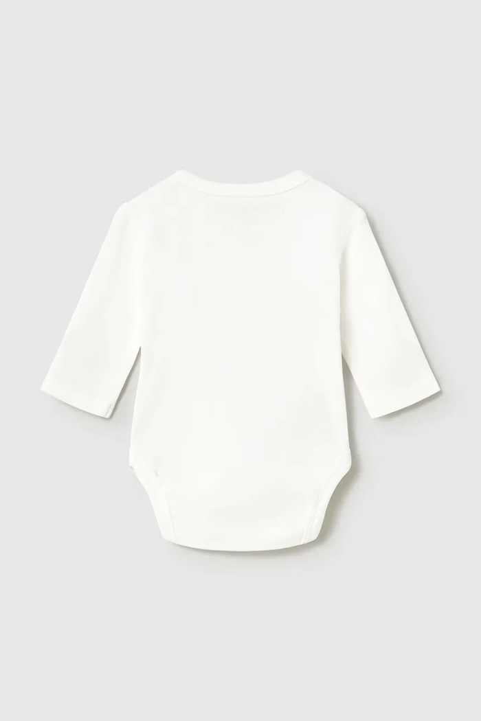 Mayoral Newborn body niemowlęce bawełniane 2702.1C.Newborn.9BY2 beżowy AW26