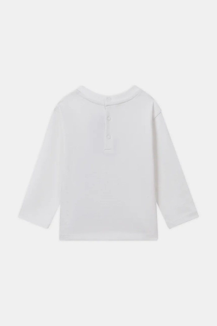 Sergent Major Longsleeve niemowlęcy bawełniany 26H1BG62TEE beżowy AW26