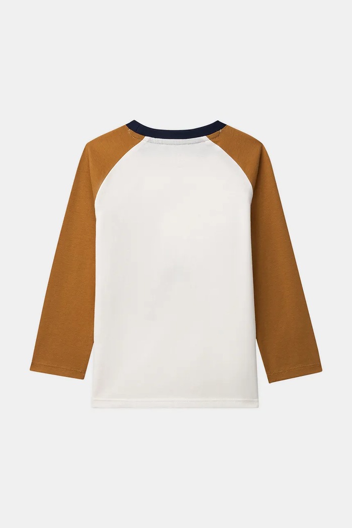 Sergent Major Longsleeve dziecięcy bawełniany 26H3PG51TML.98.104 beżowy AW26