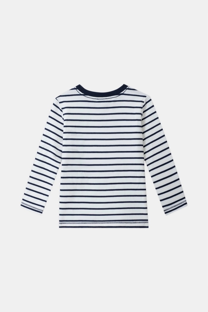 Chłopiec Sergent Major Longsleeve dziecięcy bawełniany 26H3PG31TML.128.146 biały