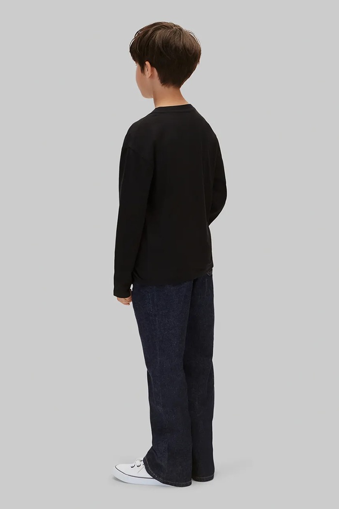 Longsleeve dziecięcy bawełniany 2-pack Calvin Klein Jeans LVCKTJI21B.9BY2 biały
